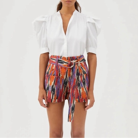 Maria Cher Noia Amal Short in Warm Ikat - Picture 1 of 3